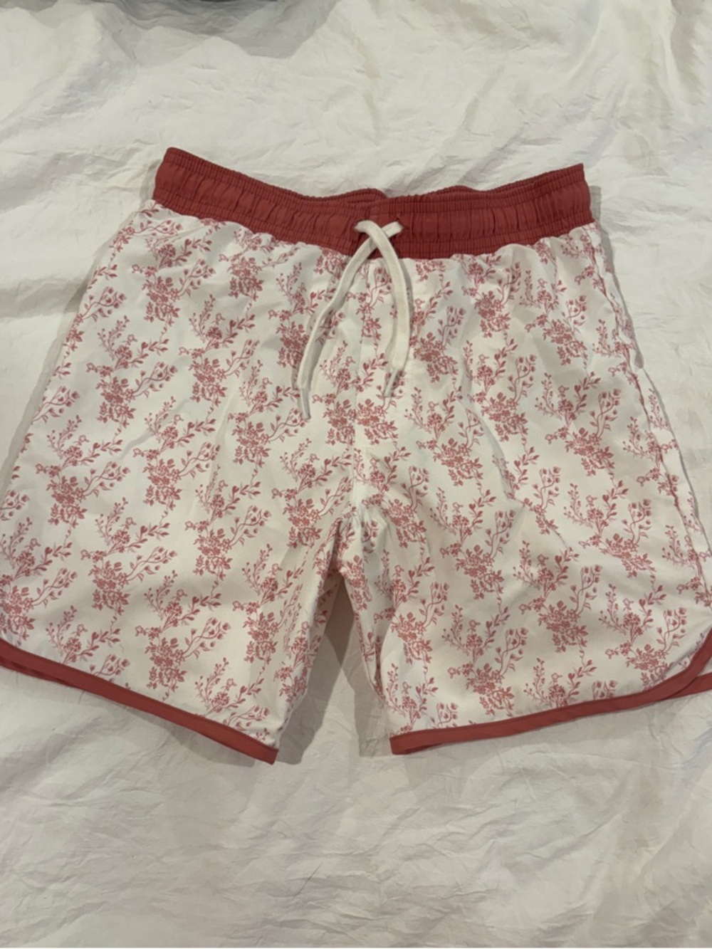 Minnow Boys Floral Swim Trunks size 11/12